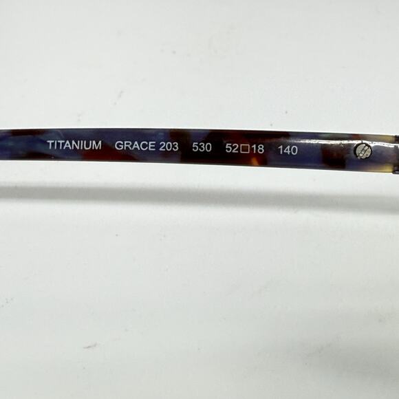 MARCHON AIRLOCK GRACE 203 530 Multicolor Rimless 52-18-140 H19883 - Picture 5 of 7